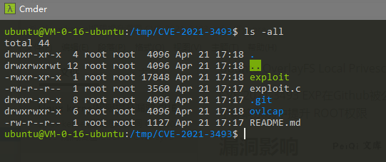 Linux kernel权限提升漏洞 CVE-2021-3493-棉花糖会员站