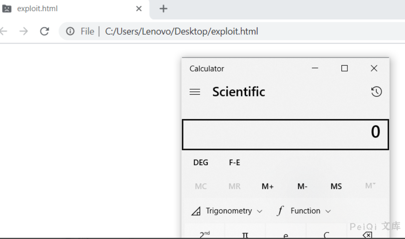 Windows Chrome 远程命令执行漏洞-棉花糖会员站